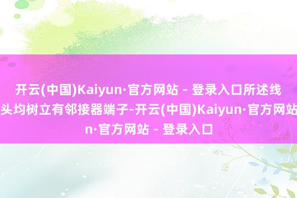开云(中国)Kaiyun·官方网站 - 登录入口所述线束主体