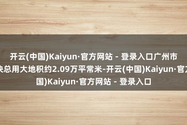 开云(中国)Kaiyun·官方网站 - 登录入口广州市海珠区东晓路地块总用大地积约2.09万平常米-开云(中国)Kaiyun·官方网站 - 登录入口